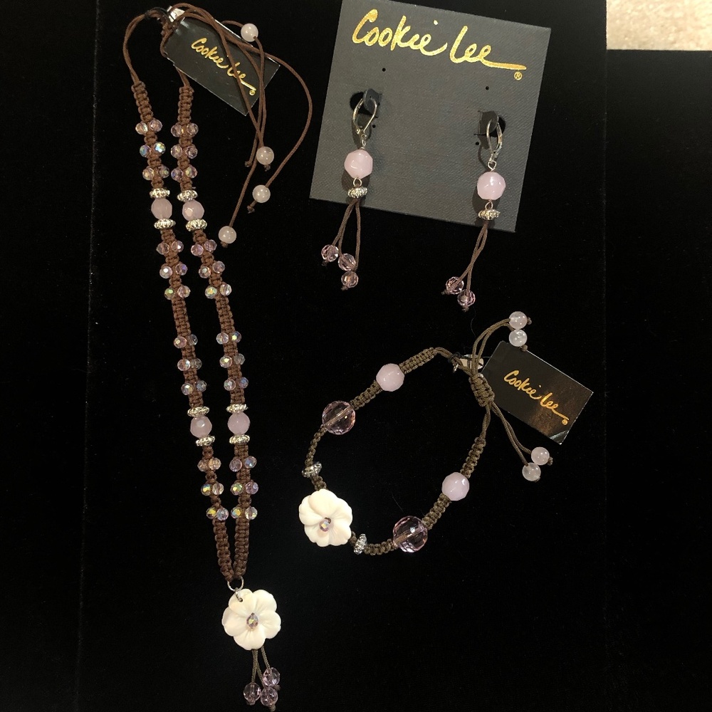 Macrame Jewelry Set